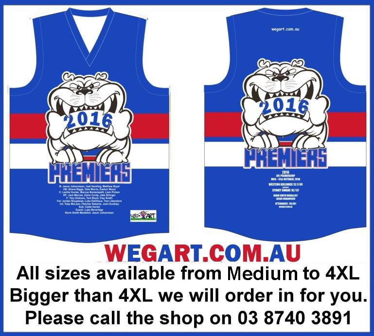 Doggies 2016 Premiership Jumper